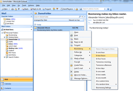 screenshot of Boomerang