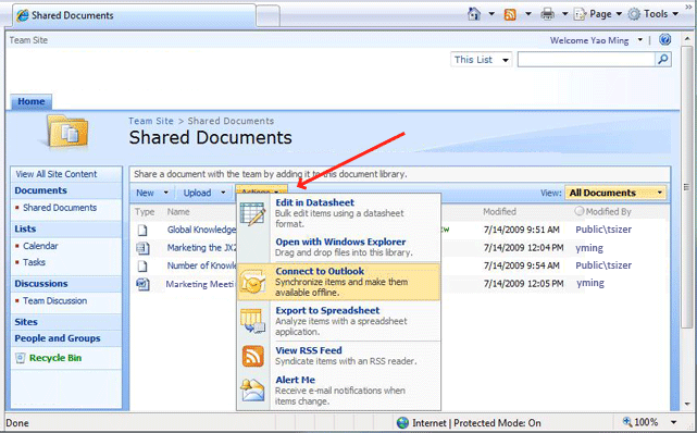 Include Sharepoint Shared Docs in Baydin Search
